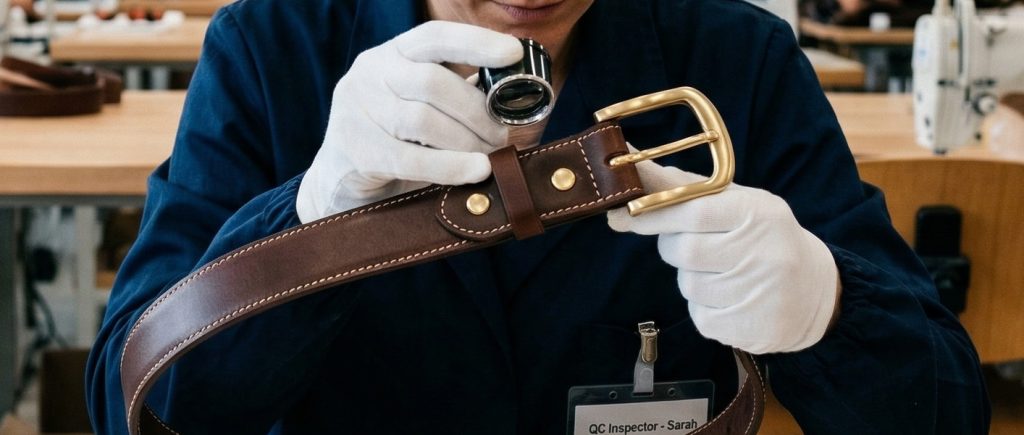 premium-belt-quality-control-factory-china